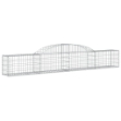 Cesti Gabbioni ad Arco 12 pz 300x30x40/60 cm Ferro Zincato