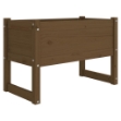Fioriera Marrone Ambra 78x40x52 cm in Legno Massello di Pino