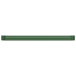 Letto Giardino Acciaio Verniciato a Polvere 544x100x36 cm Verde