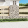 Cesto Gabbione ad Arco 150x50x220/240 cm Ferro Zincato