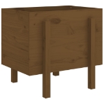 Fioriera da Giardino Ambra 62x50x57 cm Legno Massello di Pino