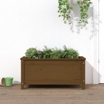 Fioriera da Giardino Ambra 82,5x40x39 cm Legno Massello di Pino