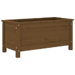 Fioriera da Giardino Ambra 82,5x40x39 cm Legno Massello di Pino