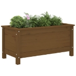 Fioriera da Giardino Ambra 82,5x40x39 cm Legno Massello di Pino