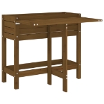 Fioriera da Giardino Piano Pieghevole Ambra Legno Massello Pino