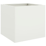 Fioriera Bianca 49x47x46 cm in Acciaio