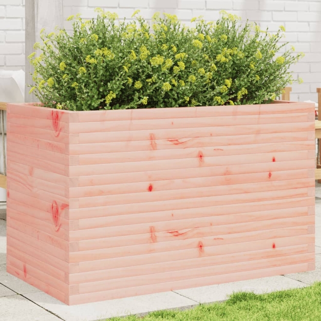 Fioriera da Giardino 110x60x68,5 cm Legno Massello Di Douglas