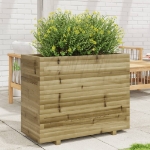 Fioriera da Giardino 90x40x72,5 cm in Legno di Pino Impregnato