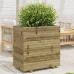 Fioriera da Giardino 70x40x72,5 cm in Legno di Pino Impregnato