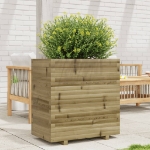 Fioriera da Giardino 70x40x72,5 cm in Legno di Pino Impregnato