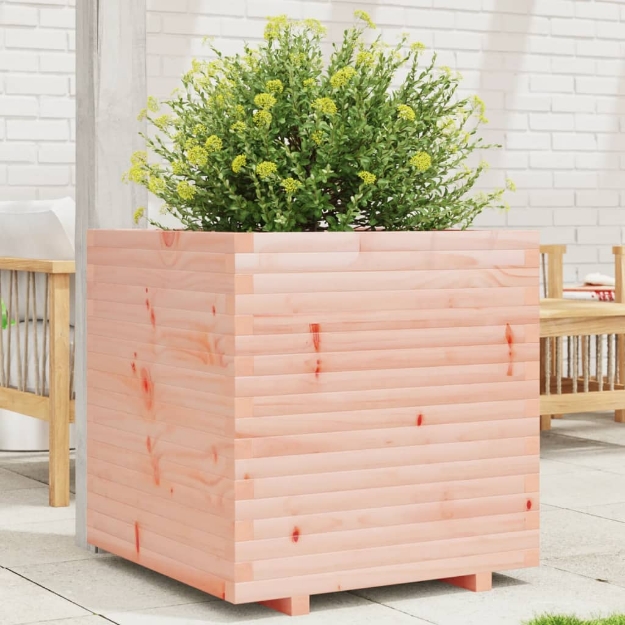 Fioriera da Giardino 70x70x72 cm in Legno Massello di Douglas
