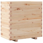 Fioriera da Giardino 70x40x72 cm in Legno Massello di Pino