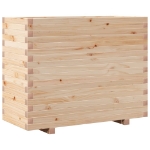 Fioriera da Giardino 90x40x72 cm in Legno Massello di Pino