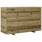 Fioriera da Giardino 110x40x72 cm in Legno di Pino Impregnato