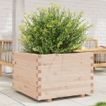 Fioriera da Giardino 70x70x49,5 cm in Legno Massello di Pino