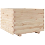 Fioriera da Giardino 70x70x49,5 cm in Legno Massello di Pino