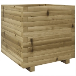 Fioriera da Giardino 50x50x49,5 cm in Legno di Pino Impregnato