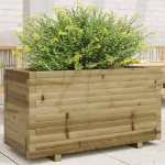 Fioriera da Giardino 90x40x49,5 cm in Legno di Pino Impregnato