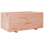 Fioriera da Giardino 110x60x49,5cm in Legno Massello di Douglas