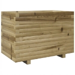 Fioriera da Giardino 70x40x49,5 cm in Legno di Pino Impregnato