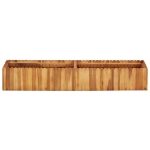 Letto Rialzato da Giardino 150x30x25 cm in Massello di Acacia