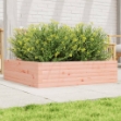 Fioriera da Giardino 90x90x23 cm in Legno Massello di Douglas