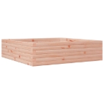 Fioriera da Giardino 90x90x23 cm in Legno Massello di Douglas