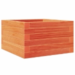 Fioriera Giardino Marrone Cera 40x40x23 cm Legno Massello Pino