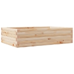 Fioriera da Giardino 90x60x23 cm in Legno Massello di Pino