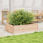 Fioriera da Giardino 90x60x23 cm in Legno Massello di Pino