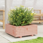 Fioriera da Giardino 60x60x26,5 cm in Legno Massello di Douglas