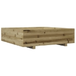Fioriera da Giardino 90x90x26,5 cm in Legno di Pino Impregnato