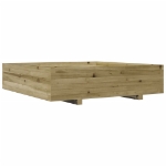 Fioriera da Giardino 100x100x26,5 cm Legno di Pino Impregnato
