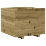 Fioriera da Giardino 60x60x49,5 cm in Legno di Pino Impregnato