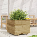Fioriera da Giardino 60x60x49,5 cm in Legno di Pino Impregnato