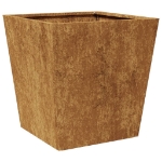 Fioriera da Giardino 40x40x40 cm in Acciaio Corten