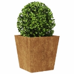 Fioriera da Giardino 40x40x40 cm in Acciaio Corten