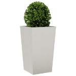 Fioriera da Giardino 45x45x75 cm in Acciaio Inox