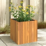 Fioriera da Giardino 35x35x35 cm in Legno Massello di Acacia