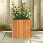 Fioriera da Giardino 35x35x35 cm in Legno Massello di Acacia