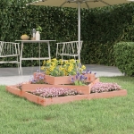Fioriera 112x112x27 cm in Legno Massello di Douglas