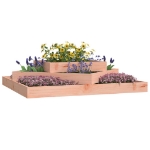 Fioriera 112x112x27 cm in Legno Massello di Douglas