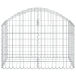 Cesto Gabbione ad Arco 100x50x60/80 cm Ferro Zincato