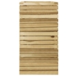 Letto Rialzato 50x50x100 cm in Legno di Pino Impregnato