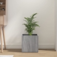 Fioriera Grigio Sonoma 40x40x40 cm in Legno Multistrato