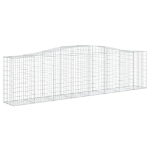 Cesti Gabbioni ad Arco 9 pz 400x50x100/120 cm Ferro Zincato