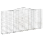 Cesti Gabbioni ad Arco 6 pz 400x30x180/200 cm Ferro Zincato