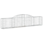 Cesto Gabbione ad Arco 300x30x60/80 cm Ferro Zincato
