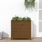 Fioriera da Giardino Ambra 82,5x40x78 cm Legno Massello di Pino