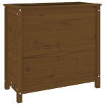 Fioriera da Giardino Ambra 82,5x40x78 cm Legno Massello di Pino